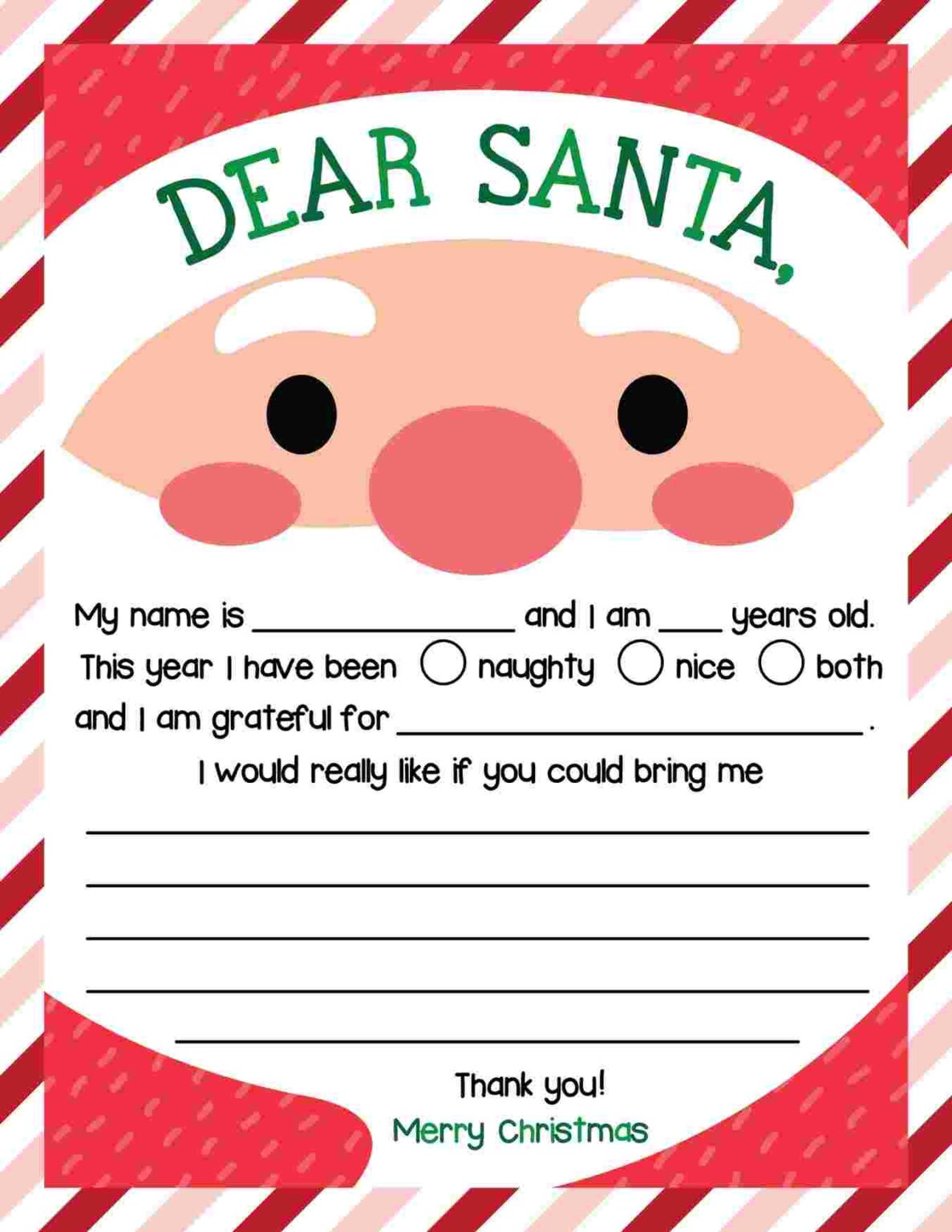 15 Christmas List Coloring Pages – My Coloring Spot