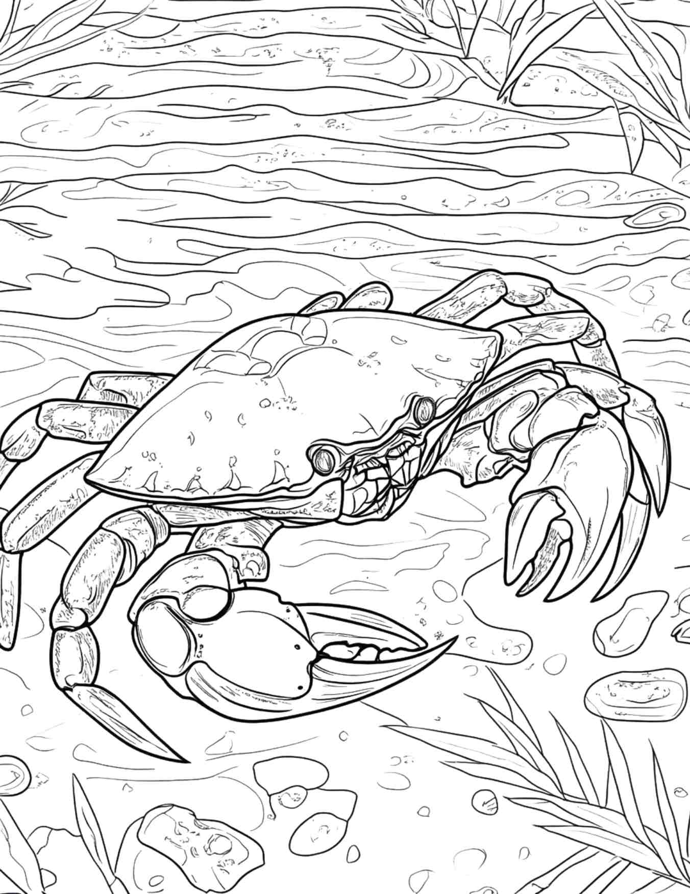 14 Free Crab Coloring Pages For Family Fun Free PDF Printables My 