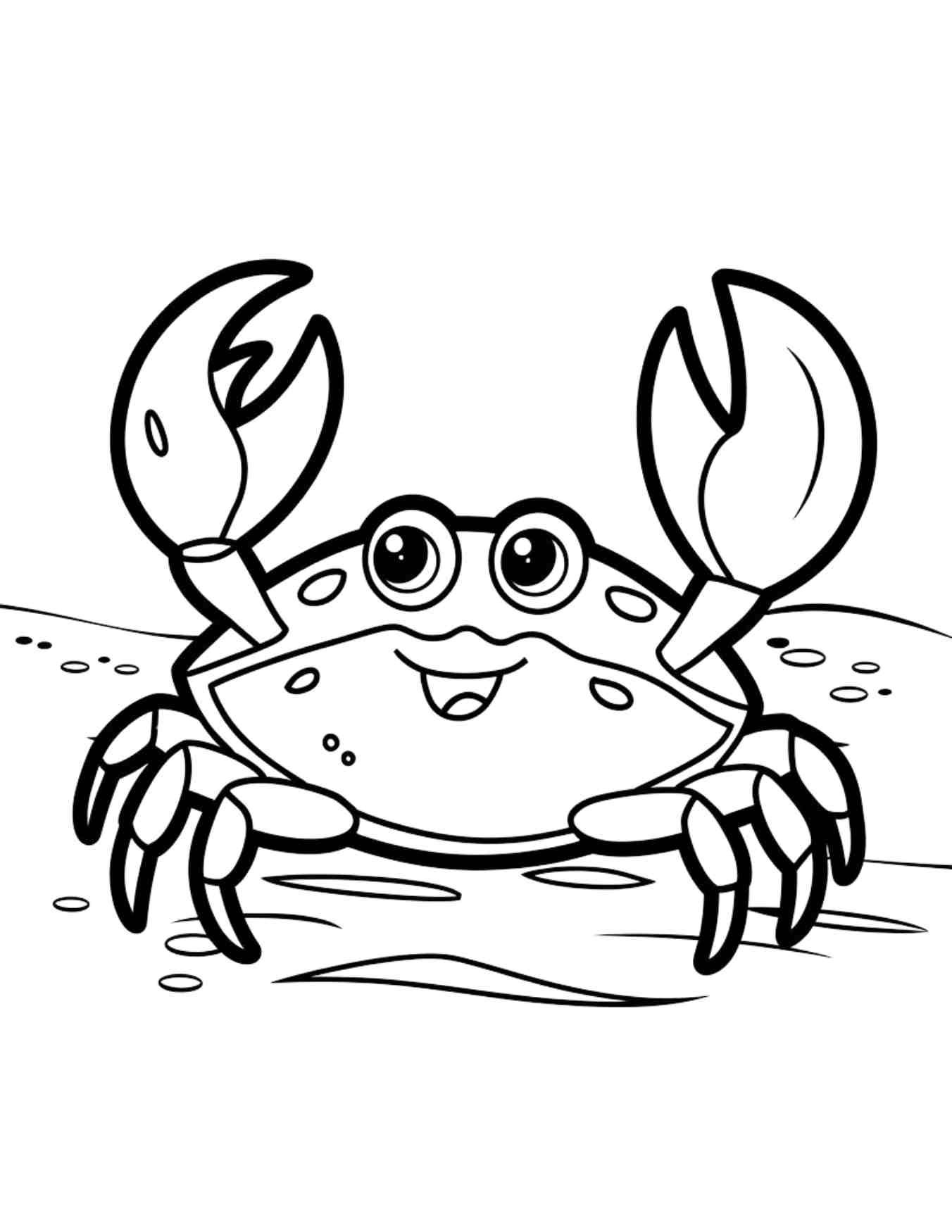 Crab Coloring Pages For Adults 2025 