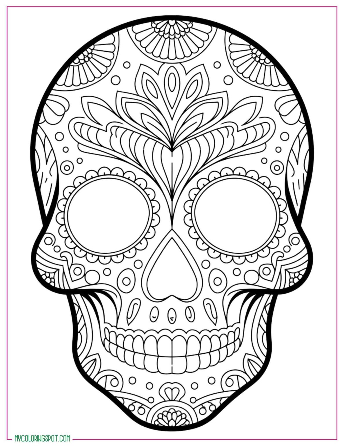 50 Stunning Mandala Coloring Pages for Kids and Adults – My Coloring Spot